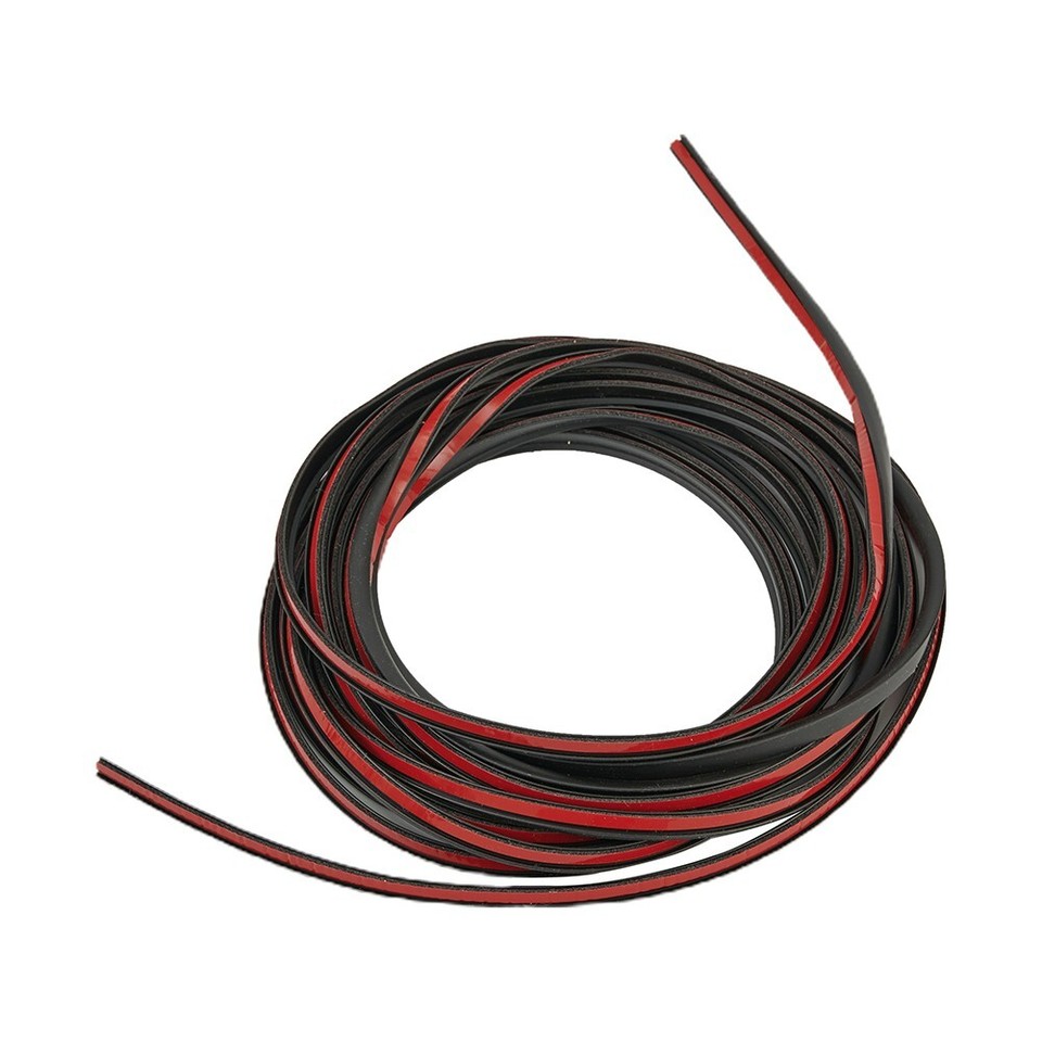 5M Car Rubber Door Side WindowTrim Edge Moulding Weatherstrip Seal