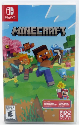 Minecraft + Super Mario Mash up Pack  - Nintendo Switch In Origianl Package