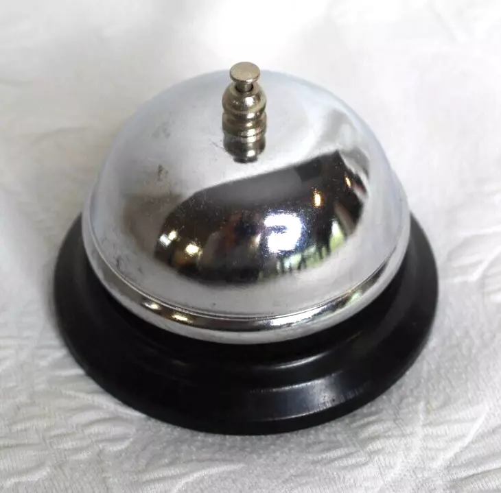 Metal Desk Bell Countertop Bell Teacher Desk Bell Hotel Front Desk