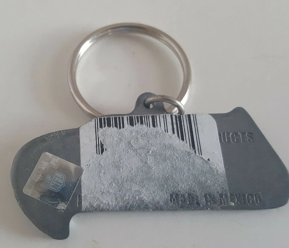 2" Seattle Seahawks Soft Rubber PVC NFL Football Team 1" Keyring Backpack #99 - Image 2 of 2