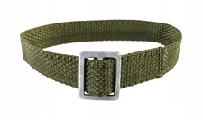 Lot of 4-Genuine Polish Army Web Field Gear Equipment Strap Belt Military Field.