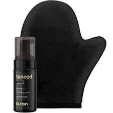 B.Tan Dark Self Tanner Mini Kit | Get Tanned Travel Bundle - Mini Dark Self Tann