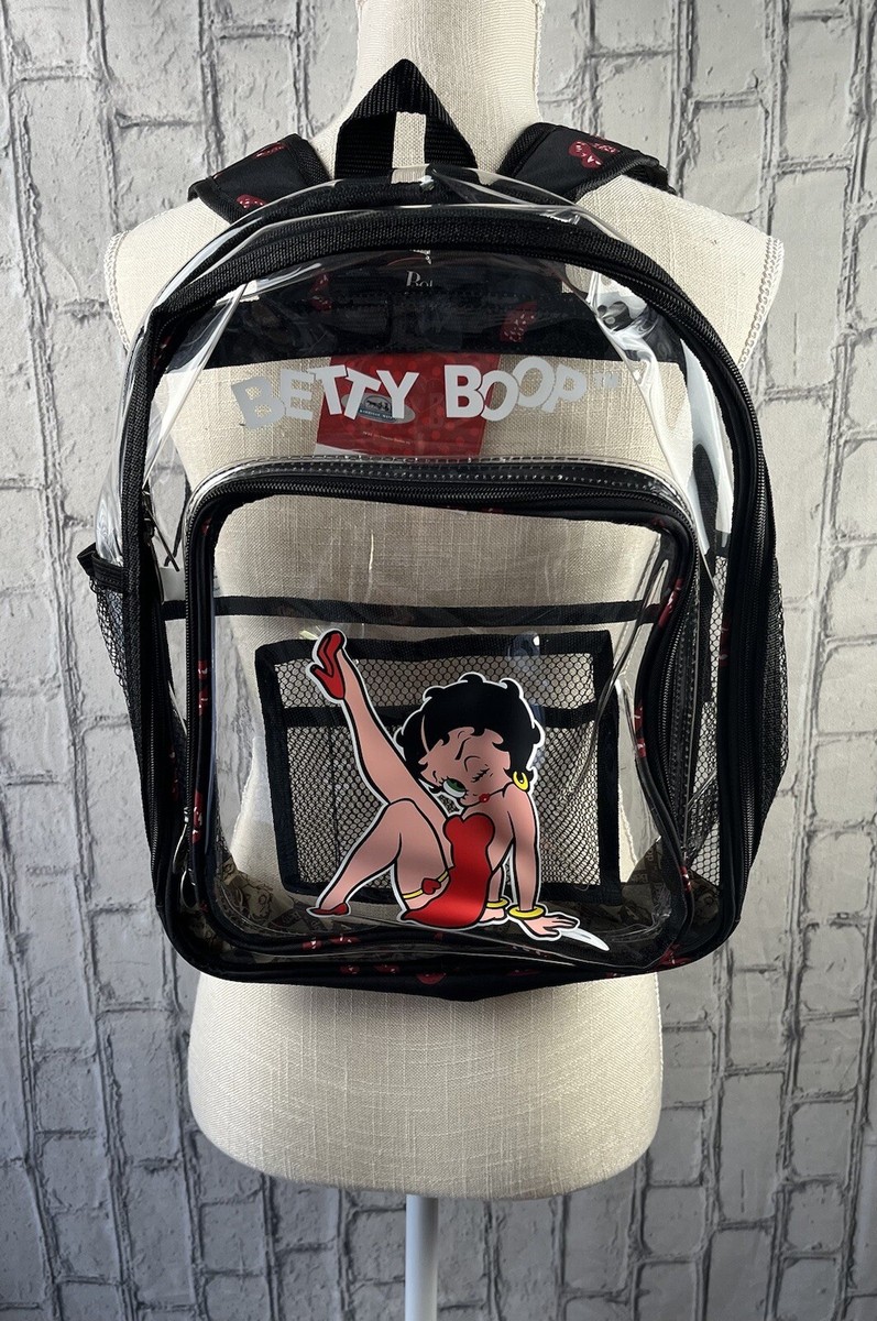 Betty Boop Women Clear Backpack PVC Perfect For Every Day  display picture 1