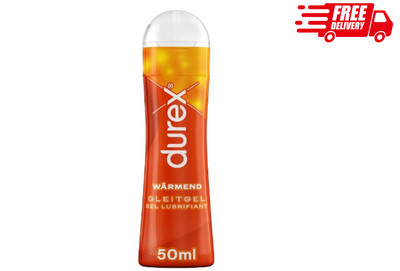 Durex Play Warming Lubricant (50ml) condom-friendly