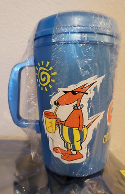 Aladdin 32oz Insulated Drink Travel Mug & Lid Pup-Cicle Cool Dog Blue NEW  VTG | eBay