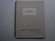 General Electric Laboratories Type 11B1-B VHF & UHF Telemetry Receiver Manual