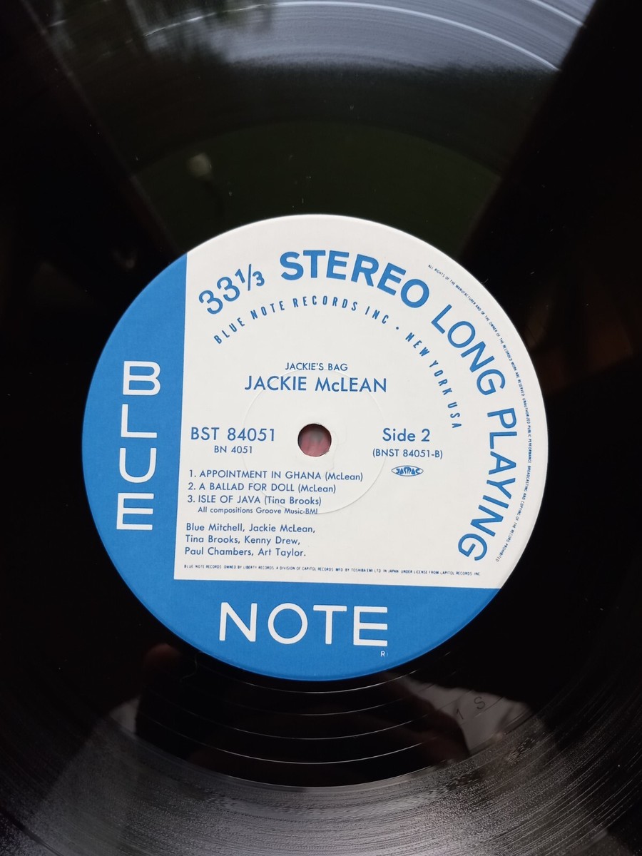Jackie Mclean - Jackie's Bag (LP Blue Note 1992. BST 84051