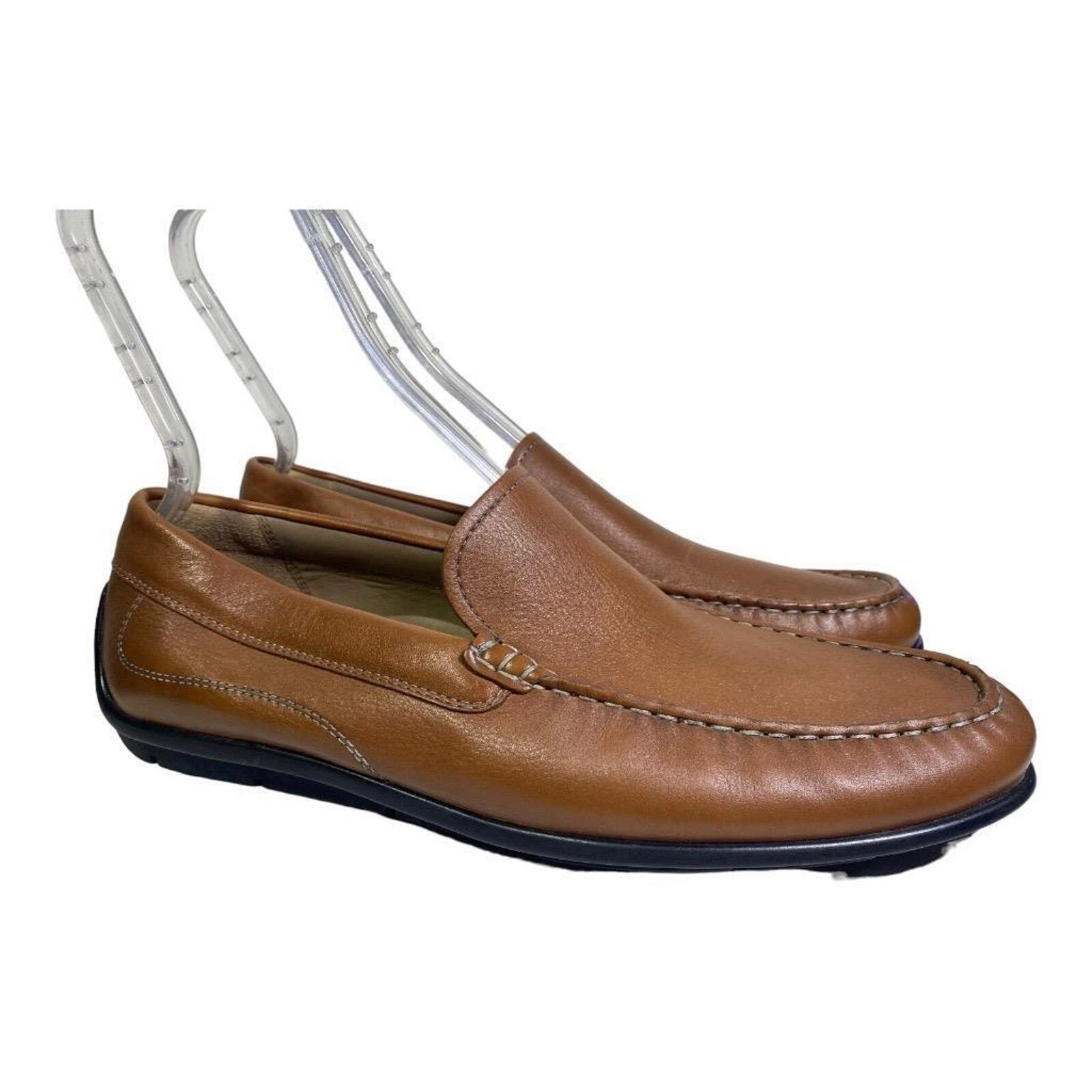 Mocassino Ecco Classic Moc Driving Uomo Taglia 46 12 12 5 Pelle Marrone