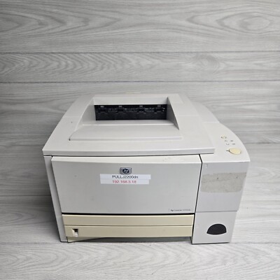 HP LaserJet 2200DN Workgroup Laser Printer With Network Card *PARTS OR ...