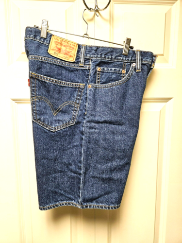 Men's~~LEVI'S 550~~5 Pocket~~Jean Shorts~~Relaxed Fit~~Blue~Denim~SIZE~~31 - Photo 1 sur 2