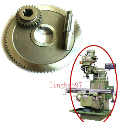 Bridgeport Milling Machine Head Gear + shaft Rod A58+60+62 Vertical The Mill 