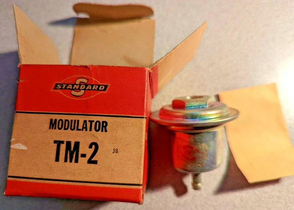 Modulador de transmissão NOS Standard TM-2 TM2 Turboglide VM112 1957 Chevy Vintage - Imagem 3 de 3