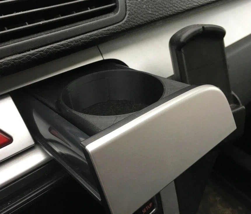 Cup Holder for VW Passat B6 Car Accessory Upgrade Coin Slot