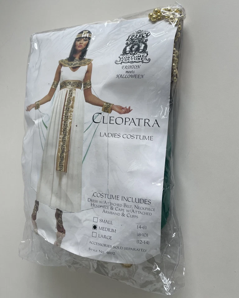 Disfraz de Halloween Cleopatra Reina Egipcia Verde 48192 091346819227 Foto 3 de 4