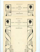 Vintage Sheet Music Edward Kurtz The Vine Covered House 1948 2 Pack
