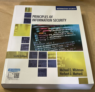 Principles of Information Security- Sixth Edition- M. Whitman & H. Mattford