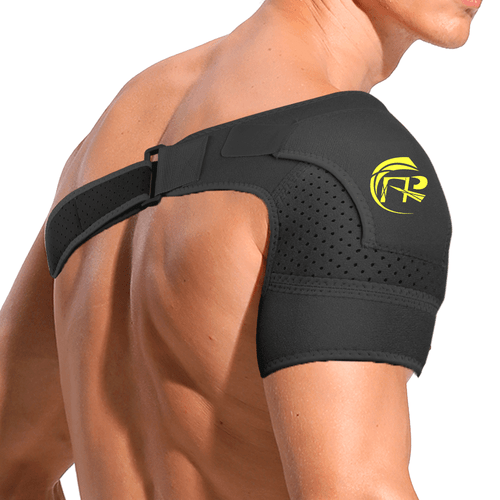 Shoulder Brace Support Compression Sleeve Torn Rotator Cuff AC Joint Pain Relief - Picture 10 of 21