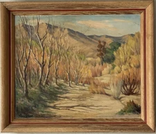 MINNIE KLEINSORGE KEMPER ANTIQUE OLD CALIFORNIA PLEIN AIR LANDSCAPE OIL PAINTING
