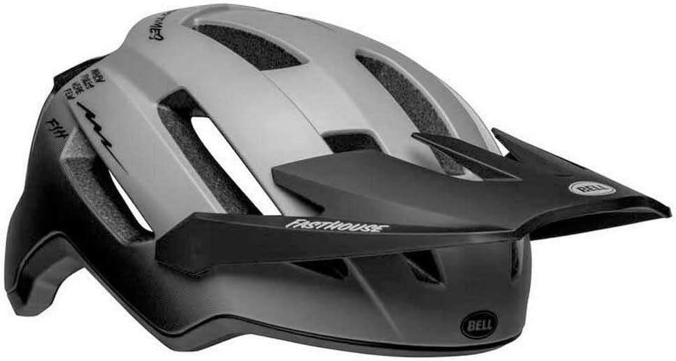 Bell 4Forty Air MIPS Bicycle Helmet - Fasthouse Matte Gray/Black - Size M #22