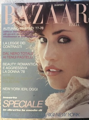 Harper s Bazaar Magazine Italia 1977  July August Double Issue Molly Ringwald