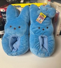 Peeps Slippers and Wrist Hugger Size Big Boy/Girl Medium 13-1 New With Tag