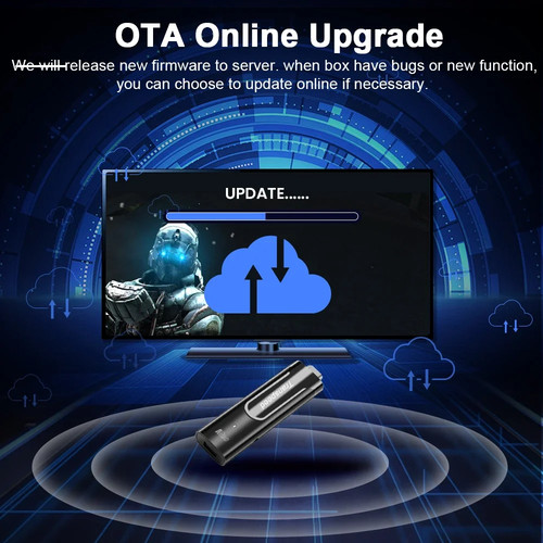 Transpeed ATV Android 11 TV Stick Amlogic S905Y4 With TV Apps BT5.0 Dual 100M - Picture 12 of 17