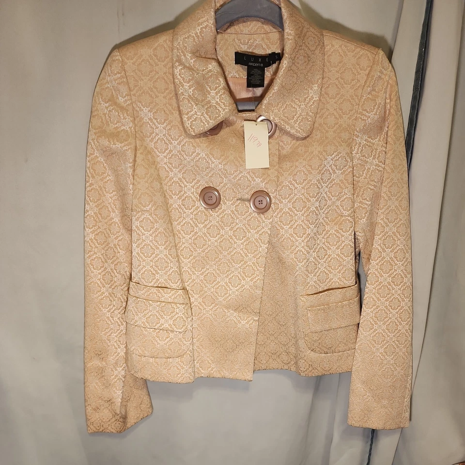 Jaqueta feminina Luxe Arden B., blazer - tamanho P - Imagem 2 de 4