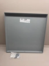 New Cooper B-Line 1212 HSE NK Hinge Screw Cover Wireway End, No Knockout 12"x12"