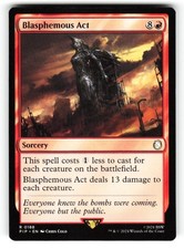 Blasphemous Act #188 (NM) (Non-Foil) (R) (PIP) Magic MTG