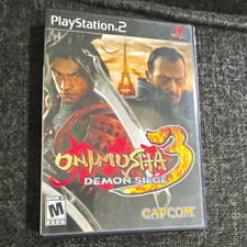 Capcom Onimusha 3: Demon Siege PS2 Action/Adventure M NTSC-U/C 2004 Manual