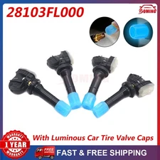 (4)TPMS Tire Pressure Sensor 28103-FL00A For Subaru Crosstrek Impreza 28103FL000