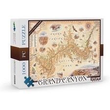 Grand Canyon National Park 1000 Piece Jigsaw Puzzle Xplorer Maps New