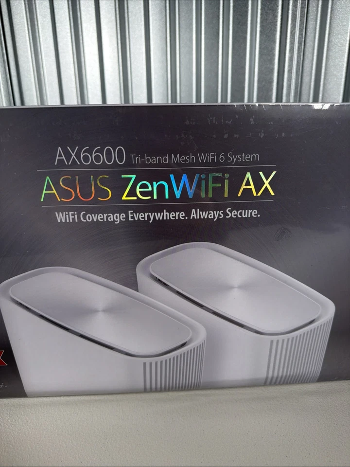 ASUS ZenWiFi AX6600 XT8 Tri-Band Mesh Wi-Fi 6 System Router - White (Set of 2) - Image 3 of 4