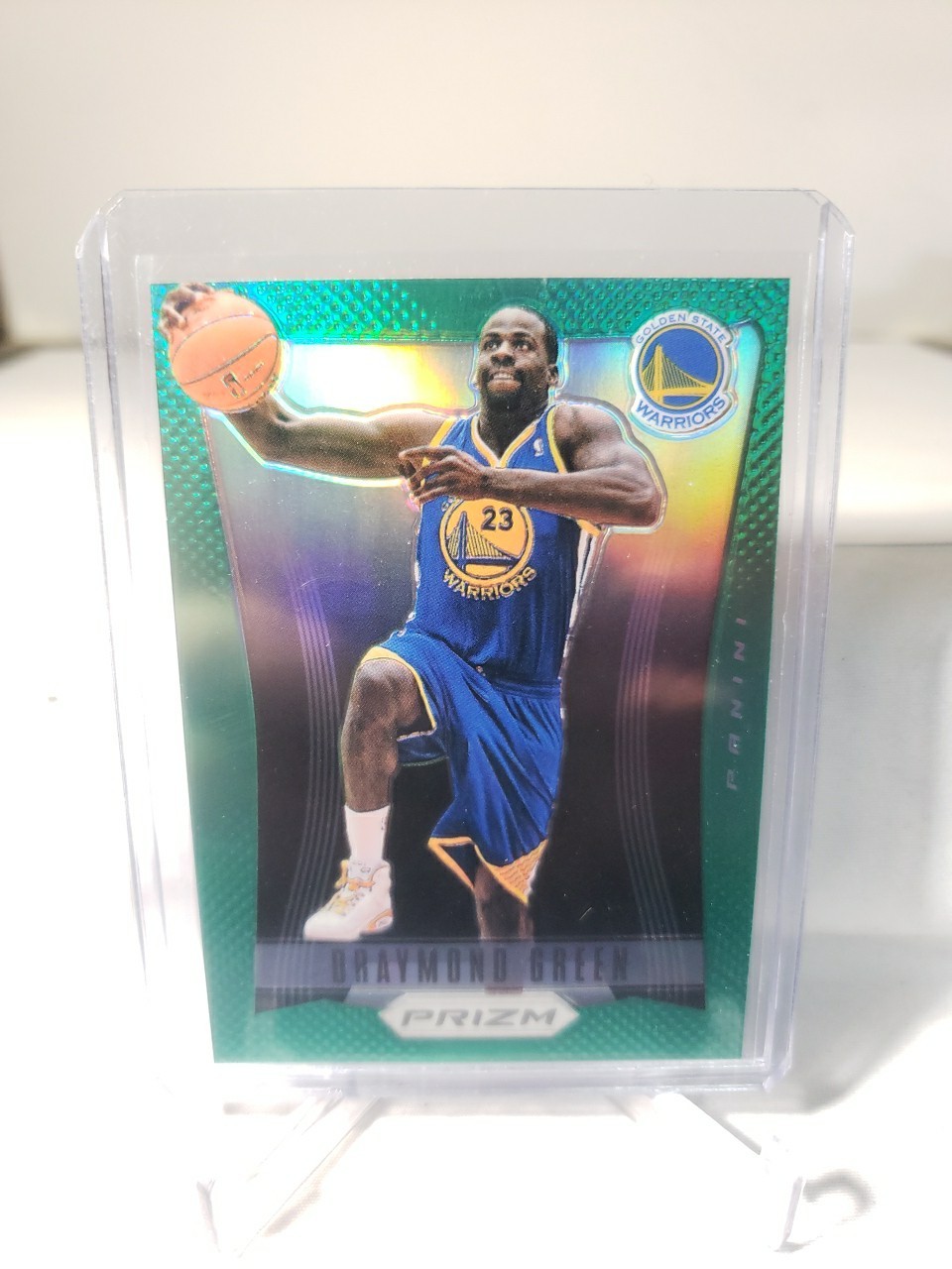 2012-13 PANINI PRIZM ROOKIE GREEN PRIZM DRAYMOND GREEN NO. 282 *WARRIORS*