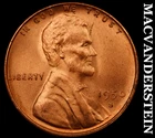 1950-S Lincoln Wheat Cent- Red- Choice Gem Brilliant Uncirculated Luster #J6424