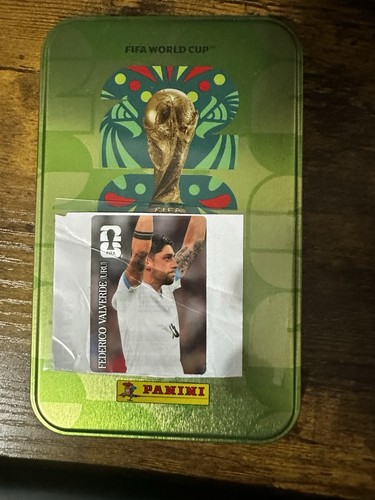 Coca Cola Panini World Cup 2026 Sticker Federico Valverde CC6 Uruguay Bent Cond