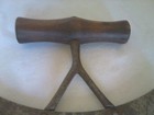 ANTIQUE , WOODEN HANDLE NOODLE CUTTER — photo 5