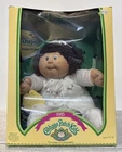 Vintage Cabbage Patch Kids Doll 3900 Brown Hair Brown Eyes Knitted Outfit 1985