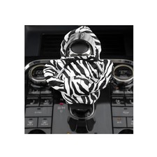 Car Gear Shift Hoodie Cover, Fashionable Gear Shift Knob Protector, Zebra, 6....