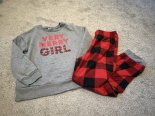 Very Merry North Pole Holiday Youth Christmas Pajama Set