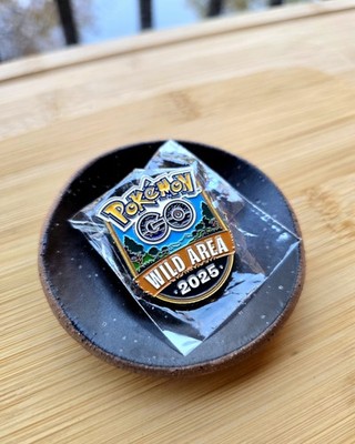 Pokémon GO Wild Area 2025 Limited Edition Exclusive Pin!!  