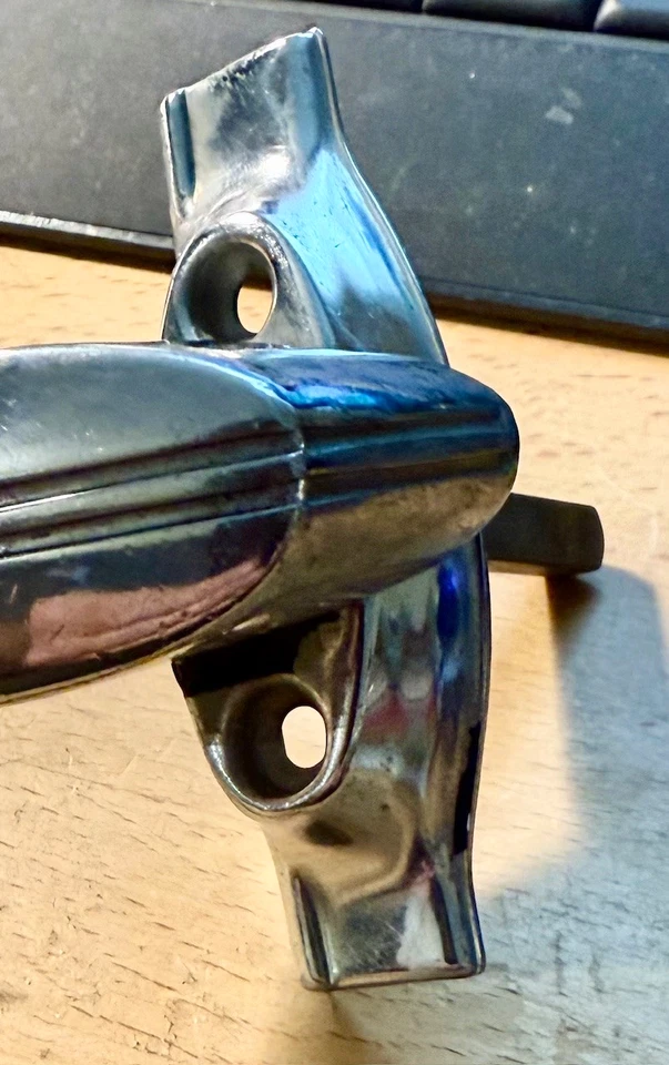 1949 1950 1951 NASH AIRFLYTE AMBASSADOR DOOR HANDLE CIRCA 40S 50S STATESMAN ???? - Изображение 4 из 4