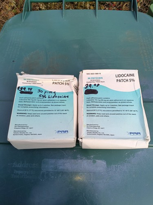 #ad 30 Pack Endo 5% 5 Percent Pain Relief Patch Qty 2 Packs Exp 3 28 7 28 $75.85