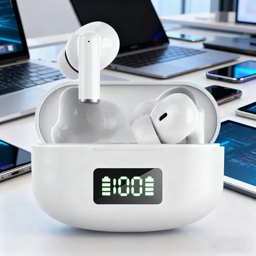 Latest Earbuds Headsets Earphones Mic for iPhone 17/16/15 Pro Max Air Bluetooth