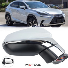 Right Side Mirror For Lexus Nx200t Nx300 300h 2015-2021 Wblind Spot 15pin White