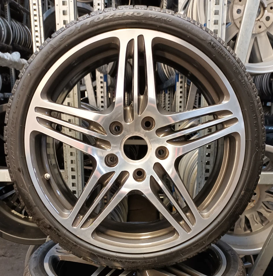 4x Original Porsche Winterräder 235/35 R19 87V - für 997 Turbo S 334 - Bild 2 von 4