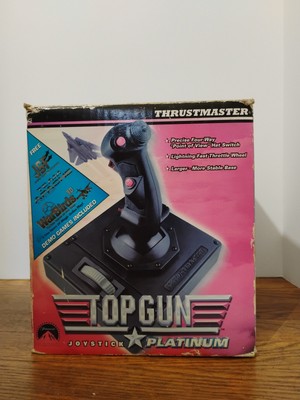 Top Gun Joystick - ThrustMaster Platinum 1996 - 90's PC Controller