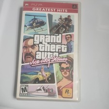 Grand Theft Auto: Vice City Stories (Sony PSP, 2006) Case & Map Only - No Game