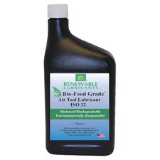 Renewable Lubricants 87461 32 Oz., Bottle, Vegetable Oil, Yellow