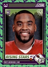 2024 Score-A-Treat #47 Trey Benson Rising Stars Green Bats